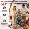 LARS360 Umelý vianočný stromček, výška 150 cm, s dreveným Náhľad obrázku produktu 5