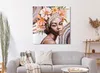 Wandbild Dipinto 100 x 100 x 3 cm Pinie Canvas Mehrfarbig Produktbild-Vorschau 5