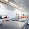 A modern kitchen counter with under-cabinet lighting. Náhľad obrázku produktu