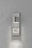 Konstsmide Modena Number Edelstahl, klares Glas, Reflektor Produktbild-Vorschau 8