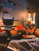 Kürbis Eimer Halloween Accessoire 6 Stück schwarz-orange Produktbild-Vorschau 2