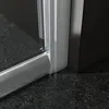 SONNI Schiebetür 130x185cm Dusche Klarglas Duschwand Produktbild-Vorschau 5