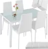 Jedálenský set Berlin 5-dielny čalúnený poťahom z imitácie Náhľad obrázku produktu 2