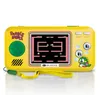 A yellow handheld gaming console displaying the Bubble Bobble game. Náhled obrázku produktu