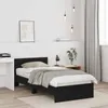 Rama łóżka z wezgłowiem Czarny dąb 80 x 200 cm Podgląd zdjęcia produktu 2