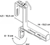 Geli Blumenkastenhalter universal Bandeisen 3-fach Produktbild-Vorschau 3