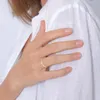 ELLI Damen Ring, klassisches Design mit Solitär-Zirkonia, Produktbild-Vorschau 4