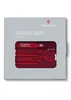 Victorinox 0.7100.T Victorinox SWISSCARD rot transparent Anteprima dell’immagine prodotto 3