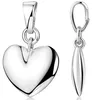 MATERIA Herz Kettenanhänger Silber 925 - Damen Kinder Produktbild-Vorschau 3