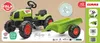 FALK Traktor Claas Grün auf Pedalen mit Anhänger + Horn für Produktbild-Vorschau 12