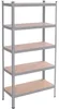 Kovový regál Garážový regál Pivničný regál 90 x 180 x 30 cm Náhľad obrázku produktu 10