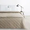 Eurofirany Tagesdecke 220x240 beige gesteppt Bettüberwurf Produktbild-Vorschau 1
