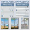 Sekey Alu-Jalousie Silber 70x130cm Aluminium-Jalousie ohne Produktbild-Vorschau 8