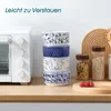 VANCASSO 4-tlg Porzellan Aufbewahrungsdose mit Deckel, Produktbild-Vorschau 7