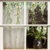 Fenstersticker Blumen Ranken mit Vögeln – Selbstklebende Produktbild-Vorschau 2