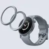 A smartwatch with its bezel detached, presented against a light gray background. Podgląd zdjęcia produktu