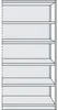 Büroregal Progress 500 Anbauregal BxTxH 75x60x190cm 6 Böden Produktbild-Vorschau 1
