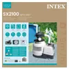 INTEX 26656 Písková filtrace Krystal Clear 7900 l/h Náhled obrázku produktu 6