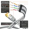 Primewire Plochý páskový kábel CAT 7 s bavlneným plášťom - Náhľad obrázku produktu 4
