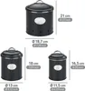 WENKO Aufbewahrungsdose Mod. Nero Set, 3-teilig, Produktbild-Vorschau 4