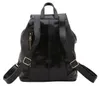 Damen Rucksack Echtleder Rindsleder Verstellbarer Kordelzug Produktbild-Vorschau 4