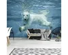 Fototapete Vlies 12621V4 Polar Bärchen 2-tlg. 254 x 184 cm Produktbild-Vorschau 3