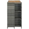 VidaXL 313479, Szary, 1200 mm, 600 mm, 1100 mm, 1 szt. Podgląd zdjęcia produktu 2