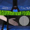 Trampolin Randabdeckung Blau + Sicherheitsnetz Schwarz Ø Produktbild-Vorschau 8