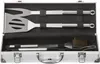 Edelstahl Grillbesteck-Set mit Koffer Produktbild-Vorschau 2