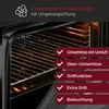 Interior of an oven with a list of its functions. Produktbild-Vorschau