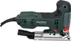 A Metabo STE 100 Quick jigsaw is shown against a white background. Podgląd zdjęcia produktu
