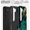 A close-up, layered view of a phone case, showing its construction and design. Produktbild-Vorschau