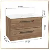 Stamar | Badezimmerschrank, mit Waschbecken, für das Produktbild-Vorschau 3