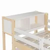 Łóżko piętrowe Flieks 90 x 200 cm z biurkiem i półką, łóżko Podgląd zdjęcia produktu 7