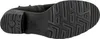 The sole of a black women's boot is shown against a white background. Produktbild-Vorschau