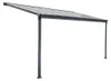 Terrassenüberdachung 312 x 303 x 226 / 278 cm (Grau) Produktbild-Vorschau 1