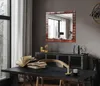 Dekospiegel - Wandspiegel mit Rahmen - Hängespiegel - 60x60 Produktbild-Vorschau 3