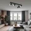 Deckenleuchte, schwarz, Spots/ Arm beweglich, L 70 cm Produktbild-Vorschau 4