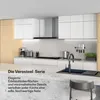 Klarstein Verosteel Dunstabzugshaube 90cm - 881,6 m³/h, A++ Produktbild-Vorschau 2