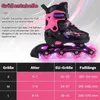 COSTWAY Rollschuhe Kinder, 4 Größen verstellbar, Inline Produktbild-Vorschau 3