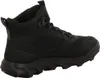 A black high-top sneaker boot is shown from the side against a white background. Produktbild-Vorschau