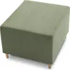 Pouffe-Fußhocker, Sitzpouf 64x55cm Fußhocker Für Sessel Produktbild-Vorschau 2