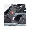 Rieker Damen Echtleder Sandalette schwarz, Damen:38 EU Produktbild-Vorschau 34