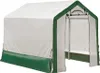 ShelterLogic Foliengewächshaus Weiß/Grün 240x180x200 cm Produktbild-Vorschau 1