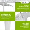 Juskys Terrassenüberdachung Borneo 4x3 m – Aluminium Produktbild-Vorschau 4