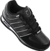 A studio shot of a black K-Swiss sneaker. Voir les images du produit