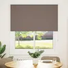 vidaXL Verdunkelungsrollo Kaffeebraun 135x175 cm Produktbild-Vorschau 2