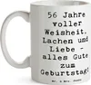 Mr. & Mrs. Panda Tasse Spruch 56. Geburtstag - Weiß - Produktbild-Vorschau 3