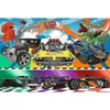 Puzzle 100 Rasende Autos TREFL Produktbild-Vorschau 2