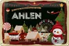 Blechschild Weihnachten Grüße aus AHLEN 40x30cm Produktbild-Vorschau 1
